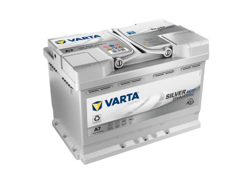 Batería VARTA Silver Dynamic AGM A7 (E39) - Batería para coches Start-Stop y xEV 12V 70Ah 760A - Batería de arranque para coches con altos requerimientos energéticos