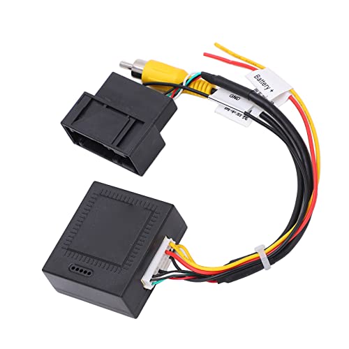 Rear view camera converter, 12 V 5 W RGB-to-AV decoder box adapter for