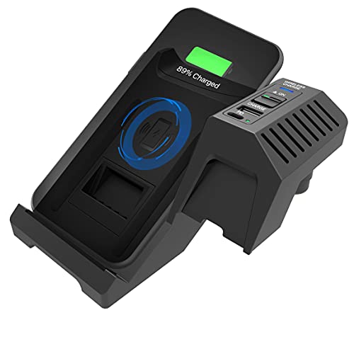 SIGHILL Kabellose Handy-Ladestation QI Wireless Charger fürs Auto ǀ Passend für Audi A4, S4, RS4, A5, S5, RS5 alle Modelle B9 (Dock S4)