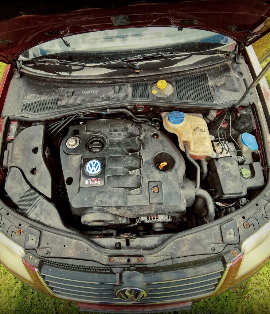 DEr 1,9 Liter TDI von VW im Passat