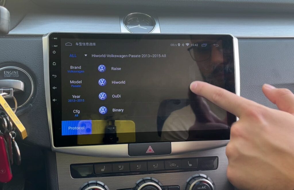 Werkseinstellungen Android Radio