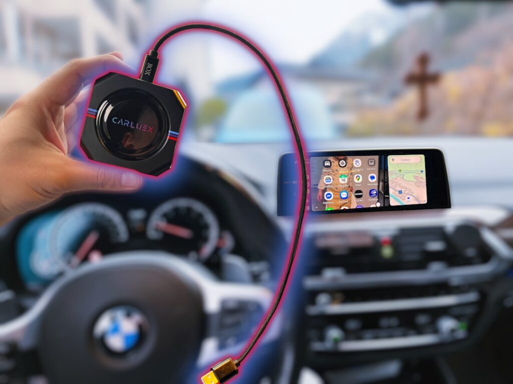 Plug & Play Android Auto & carplay nachrüsten - CARLUEX Box für BMW